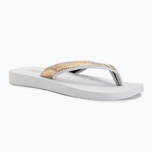 PUMA Sandy Flip Metallic Shine Damen Flip Flops puma weiß/puma gold