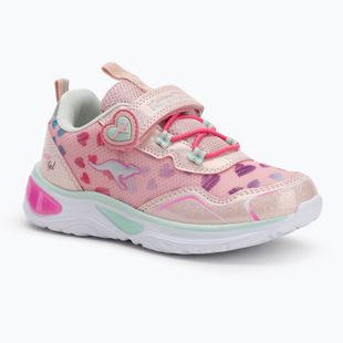 Kinderschuhe KangaROOS K-SLG Lovin EV rosewater/mint