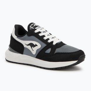 Kinderschuhe KangaROOS K-Sneak Jay jet black/steel grey