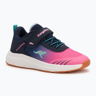 Kinderschuhe KangaROOS KB-Rida EV dark navy/daisy pink