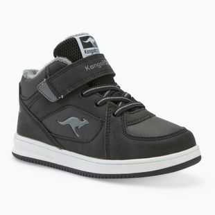 KangaROOS K-CPI Kalino Mid EV jet black / steel grey Kinderschuhe