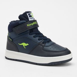 Kinderschuhe KangaROOS K-CP Bound Mid EV dark navy / lime