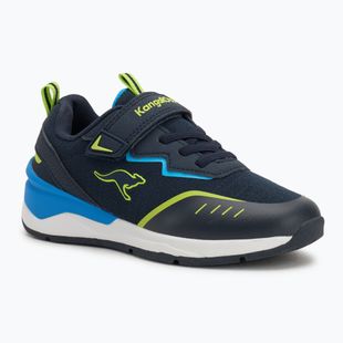 Kinderschuhe KangaROOS KD-Batter EV dark navy/lime
