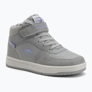 KangaROOS K-CP Bound Mid EV ultimate grau/lavendin Kinderschuhe