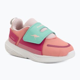 Kinderschuhe KangaROOS K-RDI Puddle V rose/cabbage
