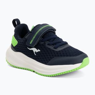 Kinderschuhe KangaROOS K-RDK Fam EV dr navy/lime