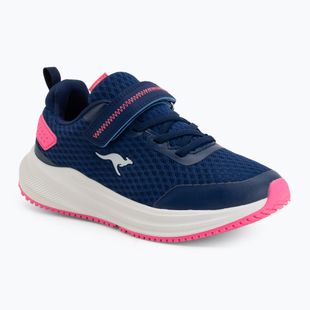 Kinderschuhe KangaROOS K-RDK Fam EV bellewether blue/neon pink