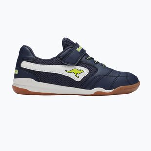 Kinderschuhe KangaROOS K-Braceyard EV dark navy/lime