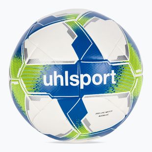 Fußball uhlsport 350 Lite Match Addglue weiß/royal/fluo gelb Größe 4