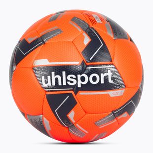 Fußball uhlsport 290 Ultra Lite Addglue fluo orange/marine/silber Größe 3