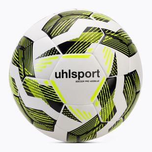 Uhlsport Pro Addglue Fußball weiß/schwarz/fluo gelb Größe 5