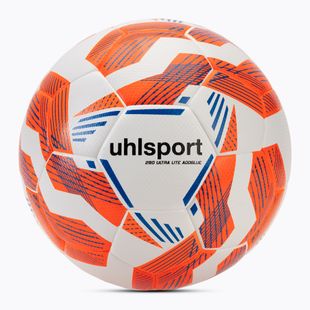Fußball uhlsport 290 Ultra Lite Addglue weiß/fluo orange/dunkelblau Größe 5