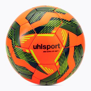 Fußball uhlsport Ultra Lite Soft 290 fluo orange/navy/fluo gelb Größe 4