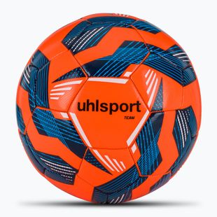 Fußball uhlsport Team fluo orange/navy/weiß Größe 5
