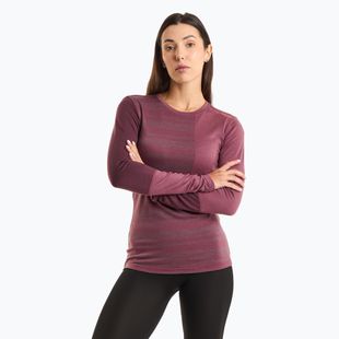 Thermo-Longsleeve Damen ORTOVOX 185 Rock'N'Wool mountain rose