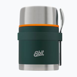 Lebensmittel-Thermobehälter mit Besteck Esbit Stainless Steel Food Jug 750 ml forest green
