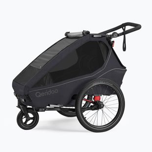 Fahrradanhänger Qeridoo Kidgoo 2 phantom grey