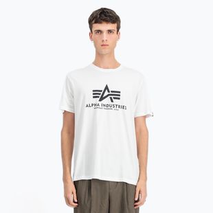 Alpha Industries Herren Basic weißes T-Shirt