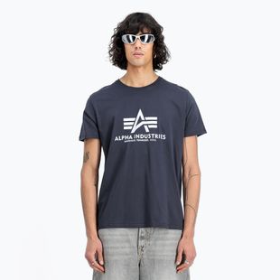 Alpha Industries Herren Basic navy T-shirt