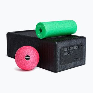 Yoga-Set BLACKROLL Block black/ green/ pink