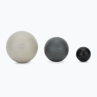 Massagebälle STRYVE Massage 3 pack black/grey/silver