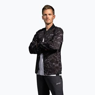 Herren Tennis Sweatshirt YONEX 0041 Club schwarz