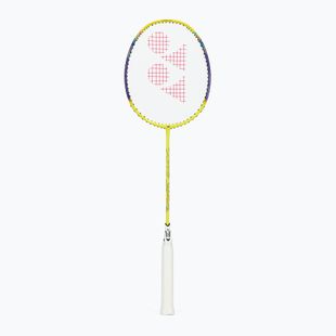 Badmintonschläger YONEX Nanoflare 002 Clear 2025 white/yellow
