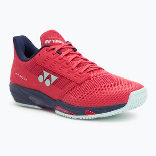 Herren-Tennisschuhe YONEX Power Cushion Ad-Accel sonnengebräunt rot