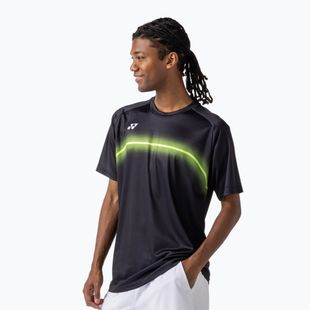 Herren-Tennisshirt YONEX 16859 Practice black