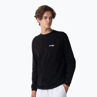Herren-Tennis-Langarmshirt YONEX 16879 Practice black