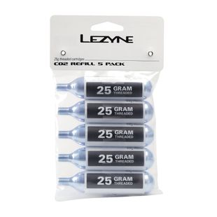 Lezyne THREADED CO2-Gas-Kartuschen 5 Stk. LZN-1-C2-CRTDG-V125P5