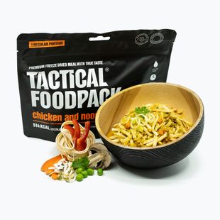 Gefriergetrocknete Lebensmittel Tactical Foodpack Huhn und Nudeln 110 g