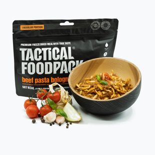 Gefriergetrocknete Lebensmittel Tactical Foodpack Rindfleisch Pasta Bolognese 115 g