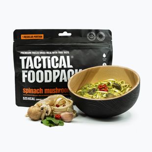Gefriergetrocknete Lebensmittel Tactical Foodpack Spinat-Pilz-Paste Vege 110 g
