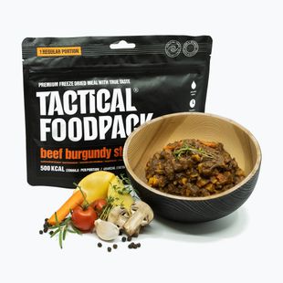 Gefriergetrocknete Lebensmittel Tactical Foodpack Beef Burgundy Stew 110 g