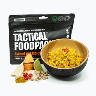 Gefriergetrocknete Lebensmittel Tactical Foodpack Süßkartoffel Curry Vege 115 g