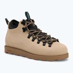 Schuhe Native NA-31106848 Fitzsimmons Citylite Bloom flax tan/flax tan/jiffy black