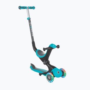 Globber Go.Up Deluxe Lights teal Kinder-Dreirad-Roller