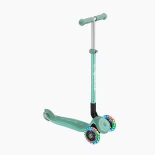 Globber Primo Foldable Plus Lights mint Kinder-Dreirad-Roller