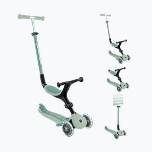 Kinderdreirad-Tretroller Globber Go.Up Active Ecologic Lights pistachio