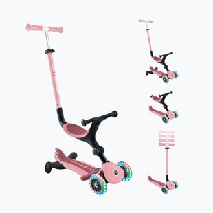Kinderdreirad-Tretroller Globber Go.Up Active Lights 360 pink