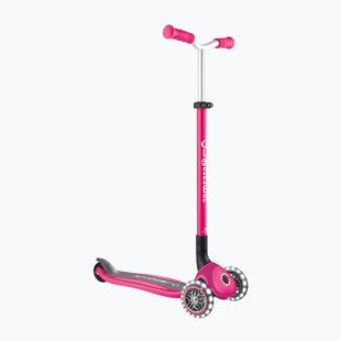 Kinderdreirad-Tretroller Globber Master Lights fuchsia