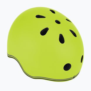 Kinderhelm Globber Go.Up Lights lime green