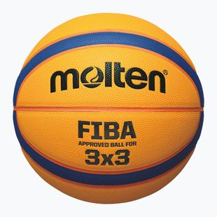 Molten Basketball B33T5000 FIBA 3x3 gelb/blau Größe 3