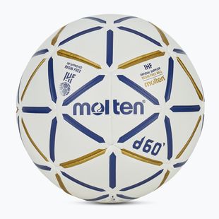 Handball Molten H3D4000-BW d60 IHF blue/white Größe 3