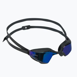 Schwimmbrille SWANS BG-SR-72M blackened/ blue mirror