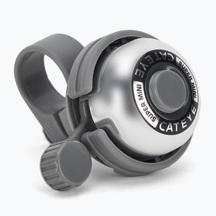 CatEye Super Mini Bell PB-600 silberne Fahrradklingel
