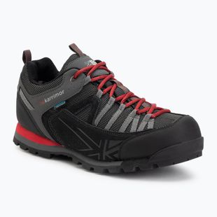 Herren-Trekkingstiefel Karrimor Spike Low black/red