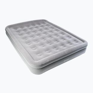 Vango Hi Rise Double Flocked Airbed aufblasbare Matratze nocturne grau