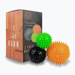 Set Massagebälle Phoenix Fitness RY942 multicolor